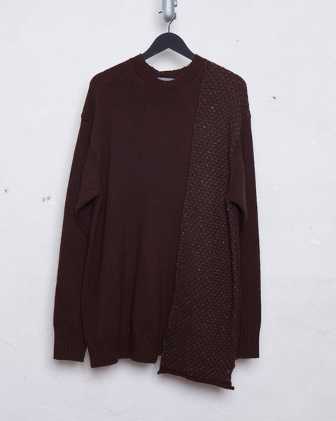 Yohji Yamamoto Pour Homme split knit