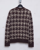 Number (N)ine houdstooth cardigan