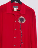 Yohji Yamamoto Pour Homme flower shirt