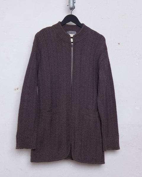 Yohji Yamamoto Pour Homme heavy knit jacket