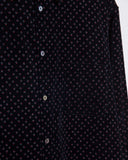 Yohji Yamamoto Pour Homme velvet pattern shirt
