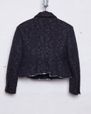 COMME des GARÇONS CROPPED FLORAL JACKET