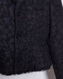 COMME des GARÇONS CROPPED FLORAL JACKET