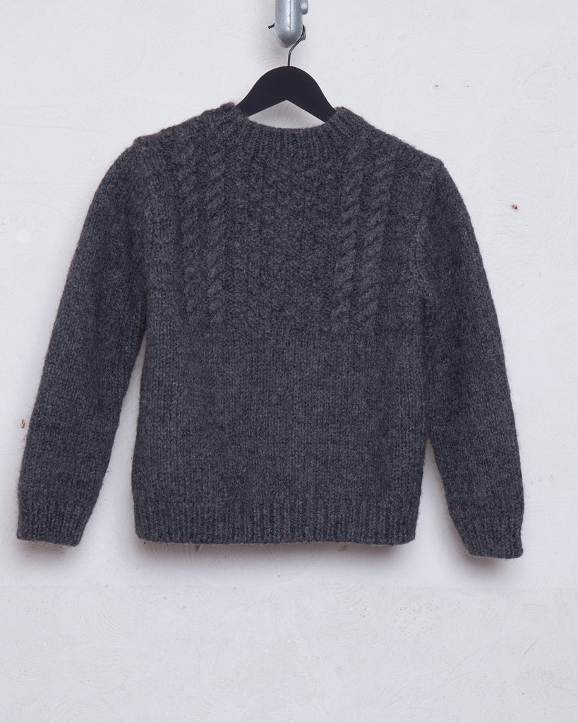 COMME DES GARÇONS HOMME heavy cropped knit