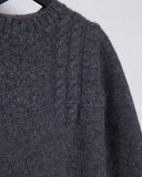 COMME DES GARÇONS HOMME heavy cropped knit