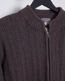Yohji Yamamoto Pour Homme heavy knit jacket
