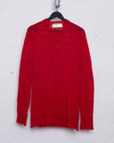 COMME DES GARÇONS HOMME HOMME crimson jumper