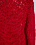 COMME DES GARÇONS HOMME HOMME crimson jumper