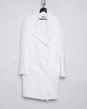 Yohji Yamamoto Regulation oversized lab coat