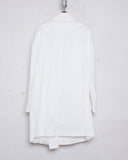 Yohji Yamamoto Regulation oversized lab coat