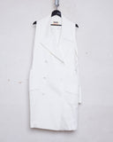 Yohji Yamamoto Regulation oversized lab coat