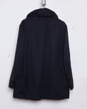Yohji Yamamoto Drawstring Hooded Coat