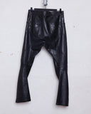 JUNYA WATANABE curved leather pants
