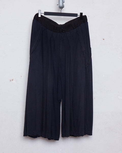 Yohji Yamamoto Pour Homme jersey wide shorts