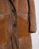 MARTIN MARGIELA RECONSTRUCTED SHEEPSKIN COAT