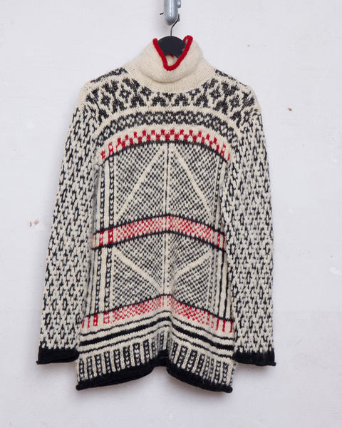Jean-Paul Gaultier handknit jumper