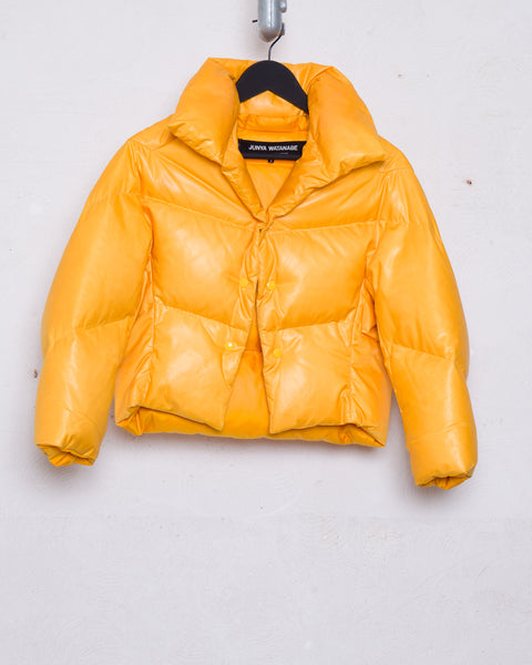 JUNYA WATANABE yellow puffer jacket