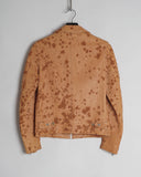COMME des GARÇONS HOMME PLUS Acid Rain Leather Jacket