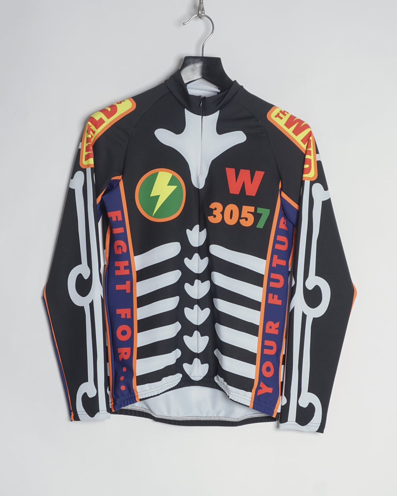 Walter van Beirendonck skeleton bike top