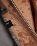 COMME des GARÇONS HOMME PLUS Acid Rain Leather Jacket