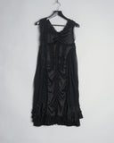 Undercover silk ruffle dress