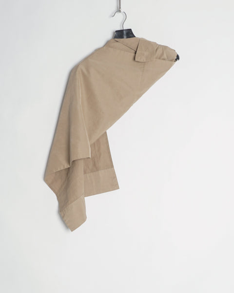 Yohji Yamamoto tie up shrug