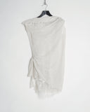 ISSEY MIYAKE PLEATS PLEASE layered gauze dress