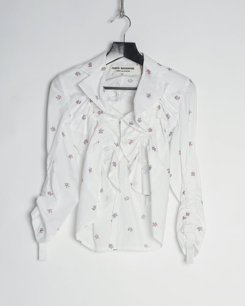 JUNYA WATANABE embroidered floral parachute jacket