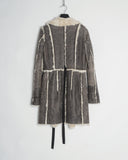Undercover Witch's Cell Division shearling coat