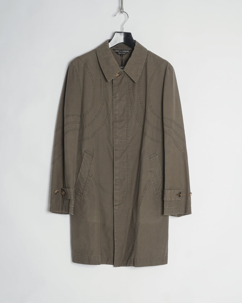 COMME des GARÇONS Homme Plus curve seam coat