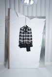 COMME des GARÇONS HOMME PLUS houndstooth party coat