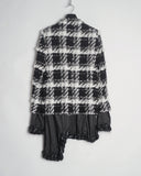 COMME des GARÇONS HOMME PLUS houndstooth party coat