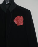 Yohji Yamamoto Pour Homme velvet pimp jacket