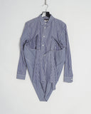 COMME des GARÇONS HOMME PLUS spliced suspender shirt