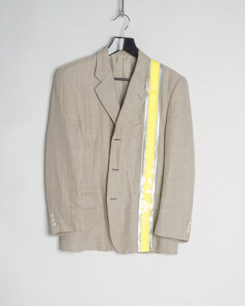 COMME des GARÇONS Homme Plus reflector strip jacket