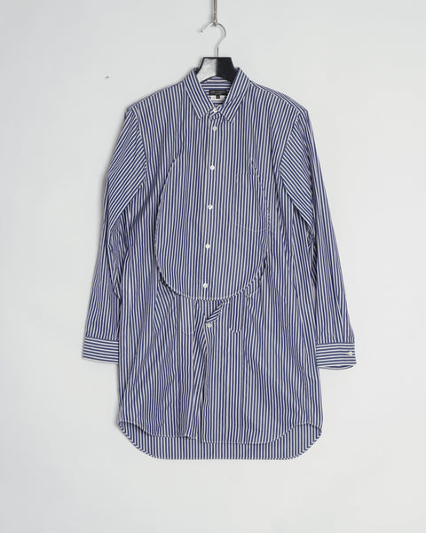 COMME des GARÇONS HOMME PLUS spliced suspender shirt