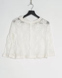 COMME des GARÇONS COMME des GARÇONS asymmetric lace top