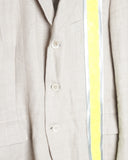 COMME des GARÇONS Homme Plus reflector strip jacket