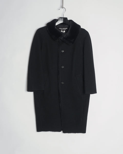 JUNYA WATANABE FUR COLLAR COAT
