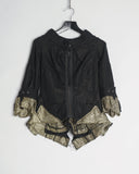 JUNYA WATANABE BLACK AND GOLD JACKET