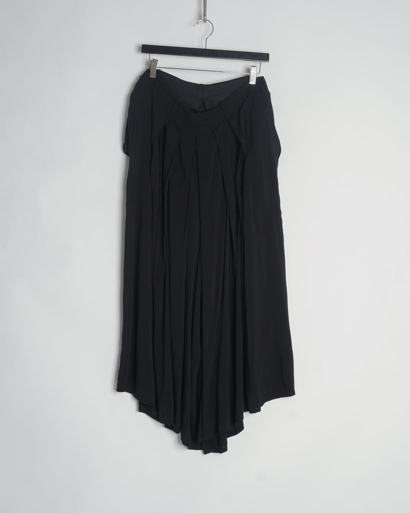 Yohji Yamamoto Pour Homme rayon hakama pants