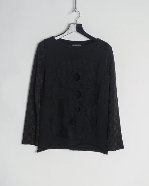 COMME des GARÇONS holey knit