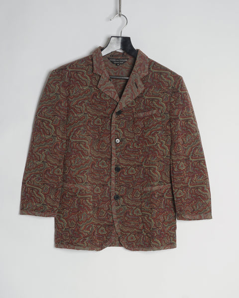 COMME des GARÇONS Homme Plus psychedelic jacket