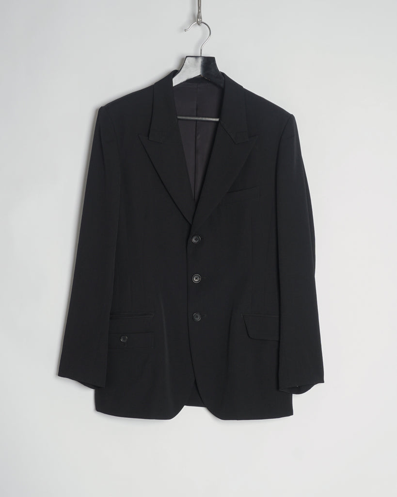 Yohji Yamamoto Pour Homme hand stitch collar jacket