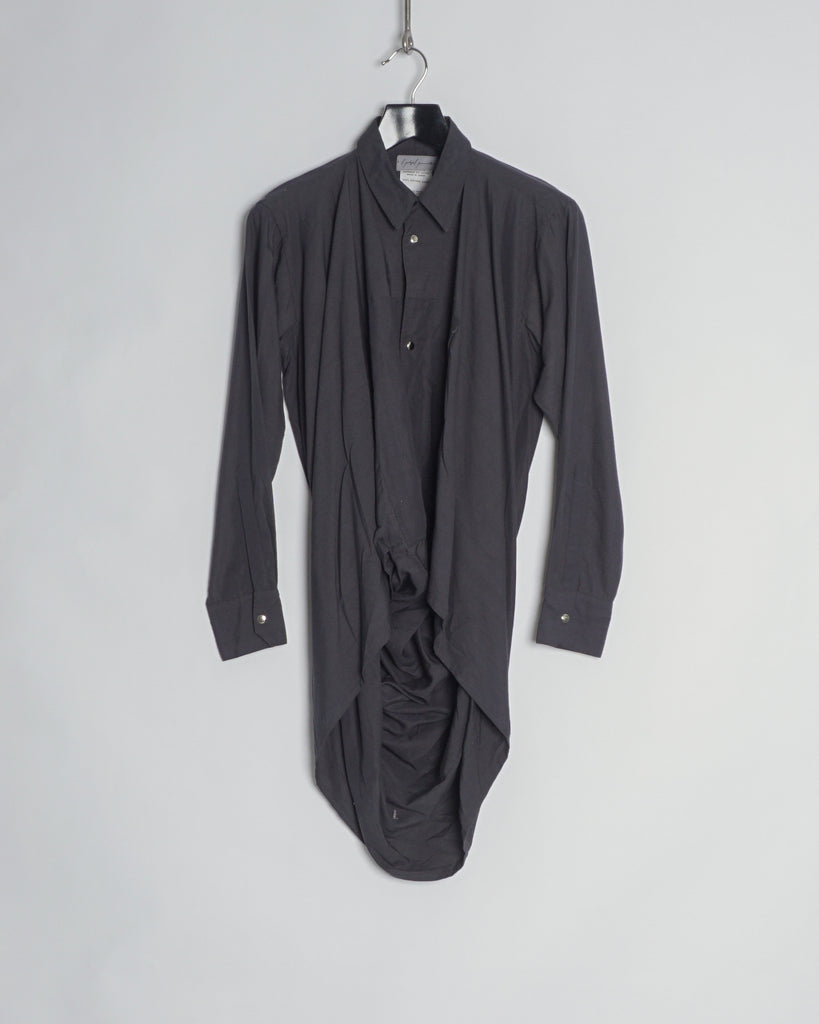 YOHJI YAMAMOTO DRAPE SHIRT