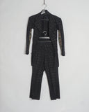 COMME DES GARÇONS GRID PRINT CAMO SET