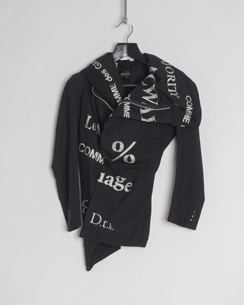 COMME DES GARÇONS LOGO JACKET