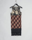 JUNYA WATANABE HAND PAINTED FLORAL DRESS