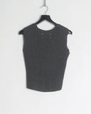 MARTIN MARGIELA FLAT KNIT TOP