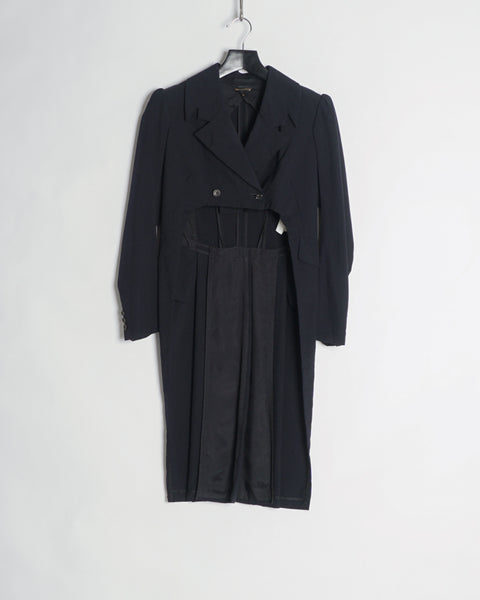 COMME DES GARÇONS NAVY TAILCOAT